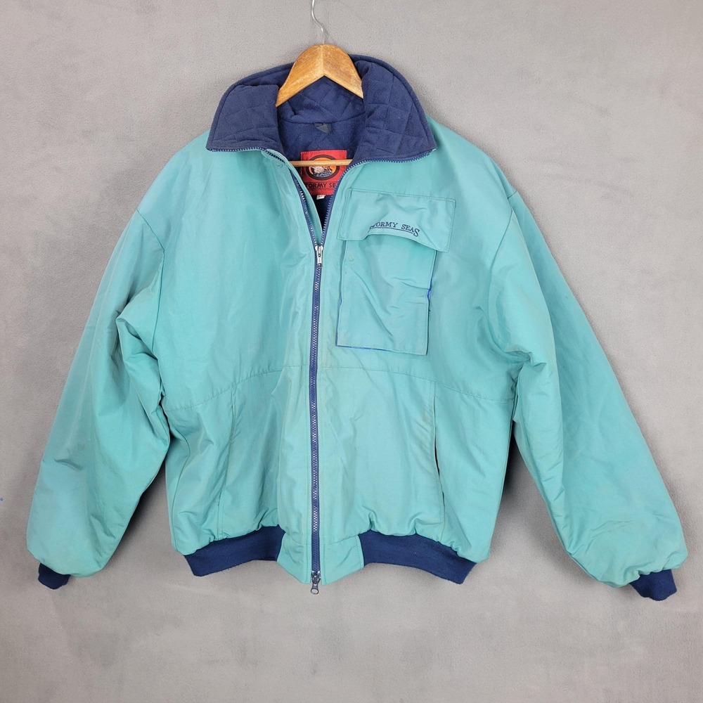 Stormy Seas Inflatable Float Coat Jacket Mens Xl … - image 1